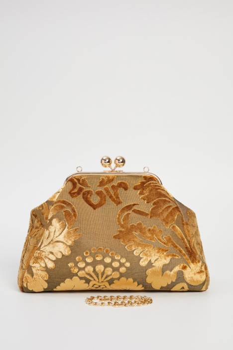 Clutch effetto damasco