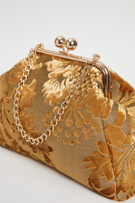 Clutch effetto damasco