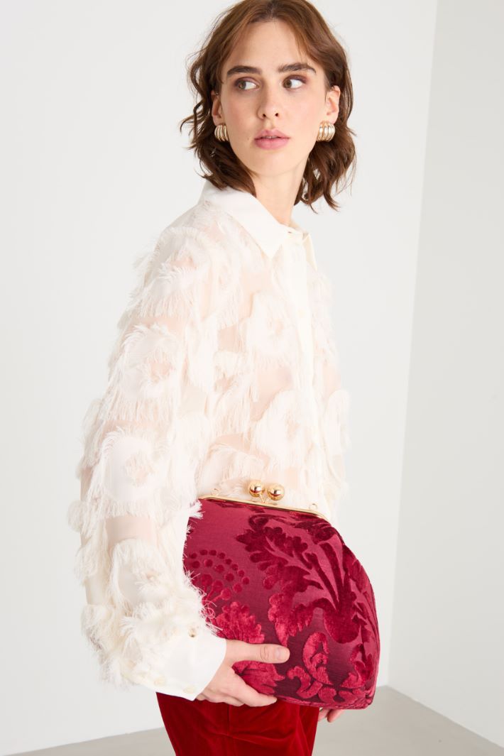 Damask-effect clutch Intrend - 5