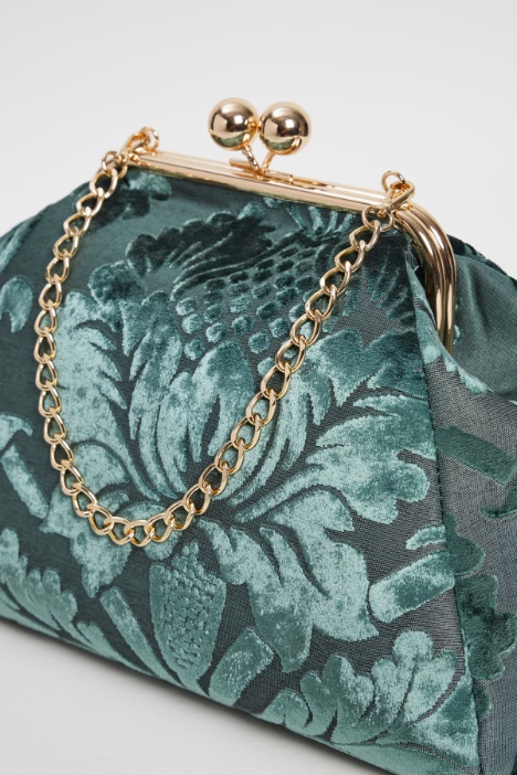 Clutch effetto damasco