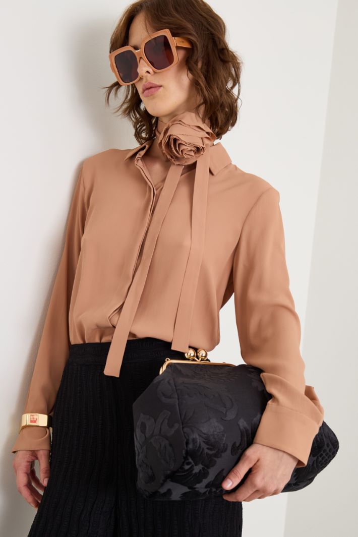 Clutch effetto damasco Intrend - 5