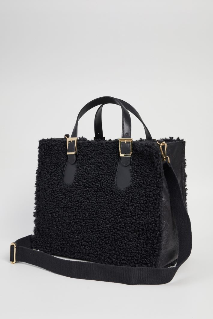 Plush effect shopper Intrend - 2