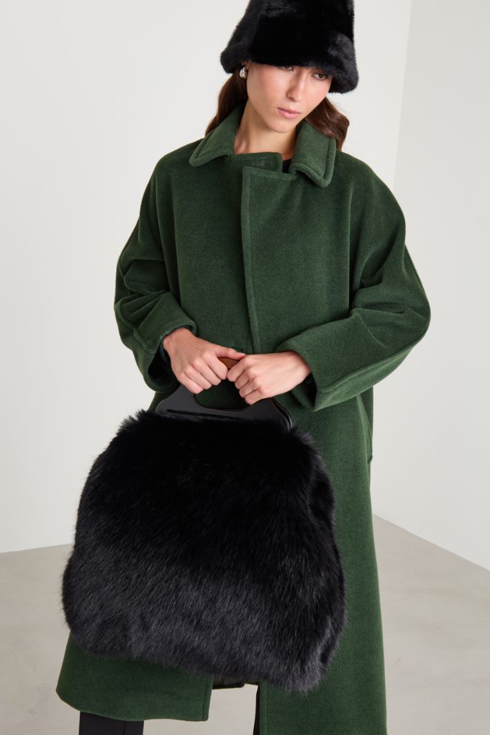 Faux fur shopper Intrend - 3