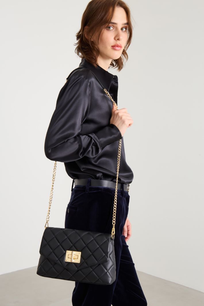 Quilted crossbody bag Intrend - 5