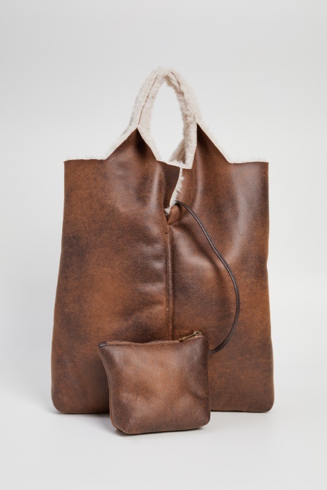 Shopper effetto montone