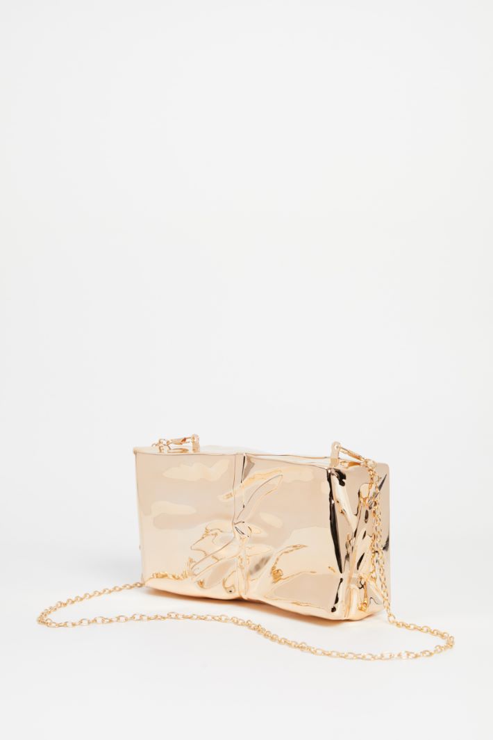 Clutch with a metallic finish Intrend - 4