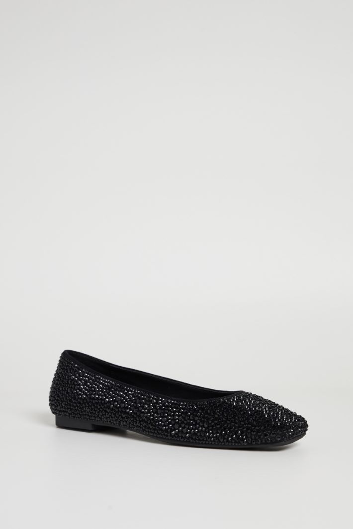 Rhinestone ballerinas Intrend - 2