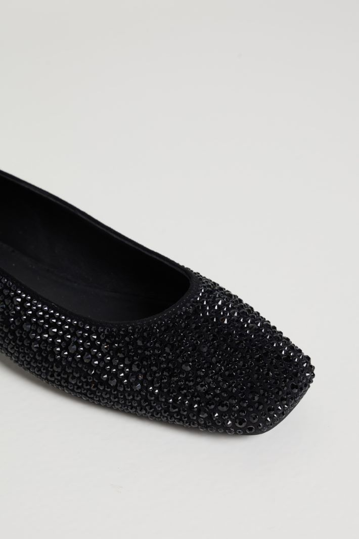 Rhinestone ballerinas Intrend - 3