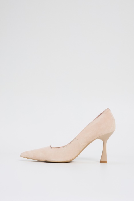 Décolletté con tacco a rocchetto