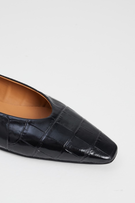 Ballerine effetto cocco