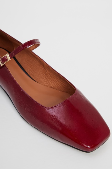 Ballerine con punta squadrata