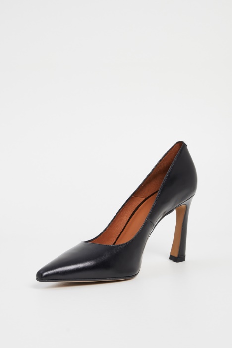 Zapatos de salón de piel auténtica