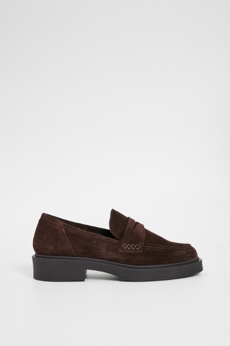 Suede effect moccasins Intrend