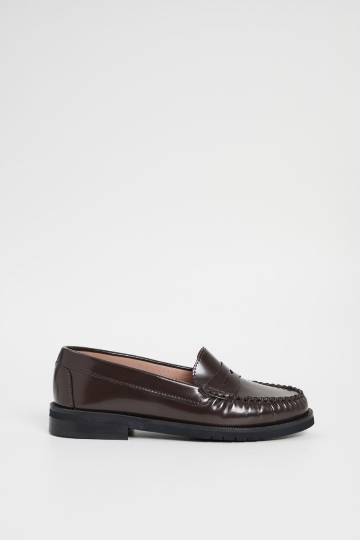 Leather moccasins Intrend