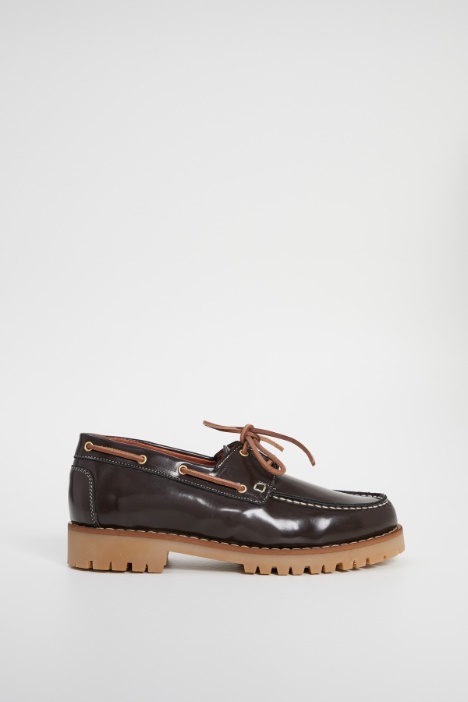 Leather lace-ups Intrend