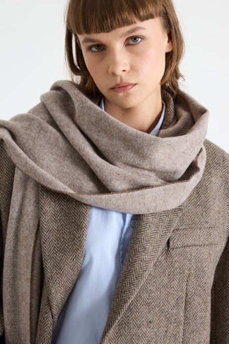 Wool blend stole Intrend