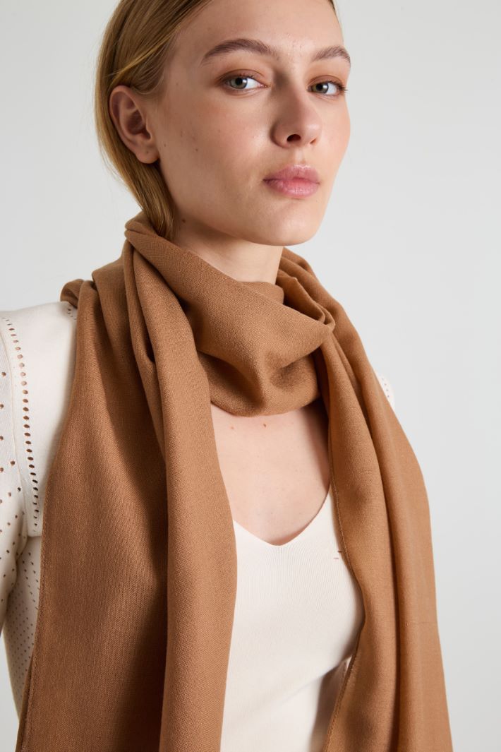 Lightweight pure wool stole Intrend - 2