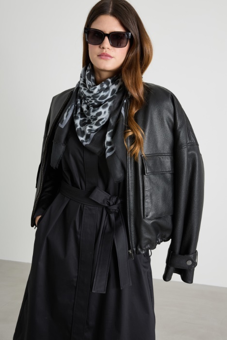 Stole in natural fabric Intrend