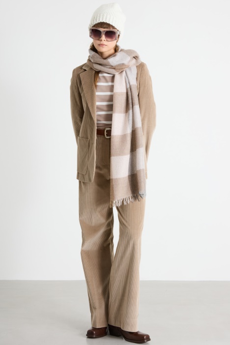 Wool blend stole Intrend