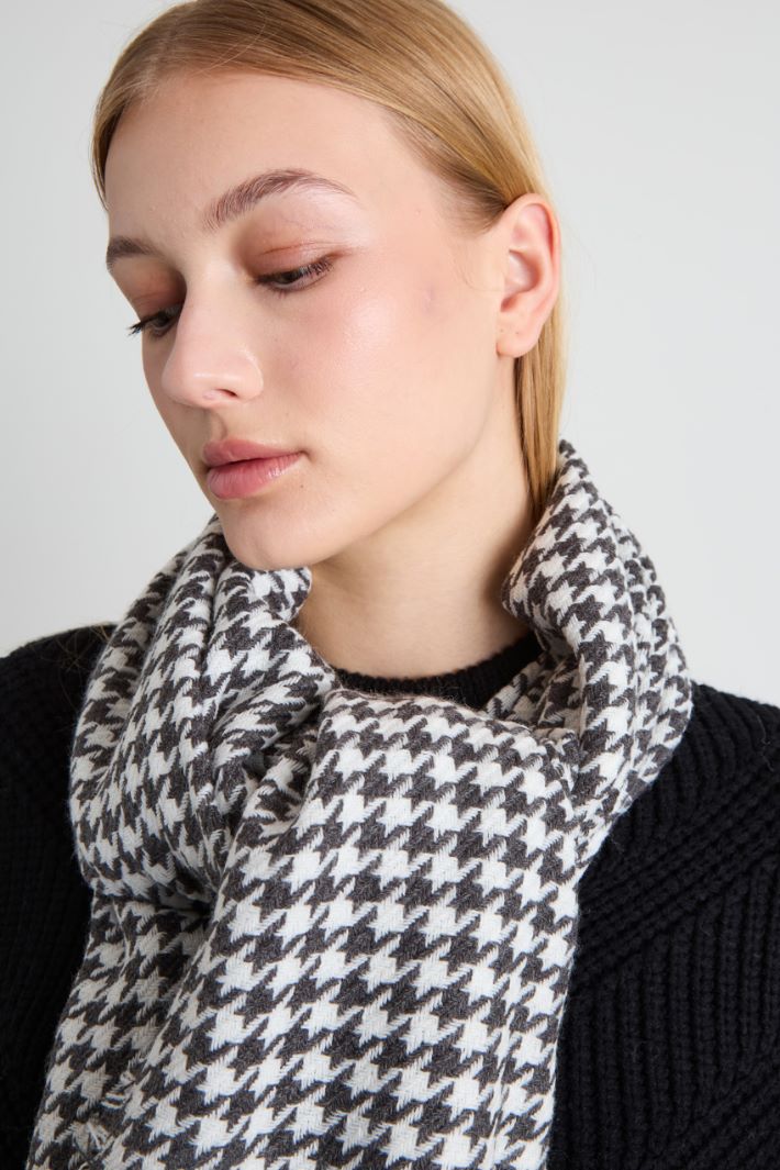 Houndstooth stole Intrend - 2