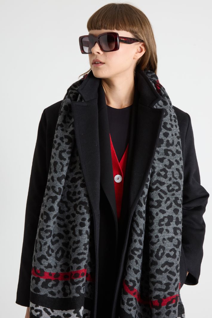 Alpaca blend stole Intrend