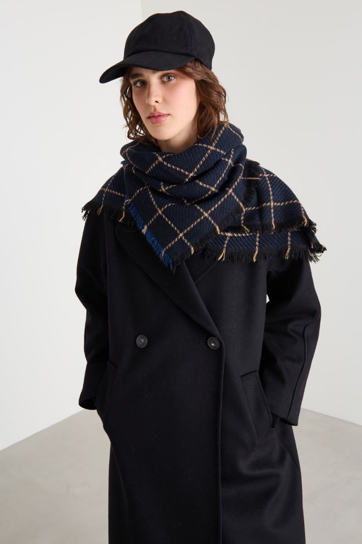 Stole in wool and alpaca Intrend - 2