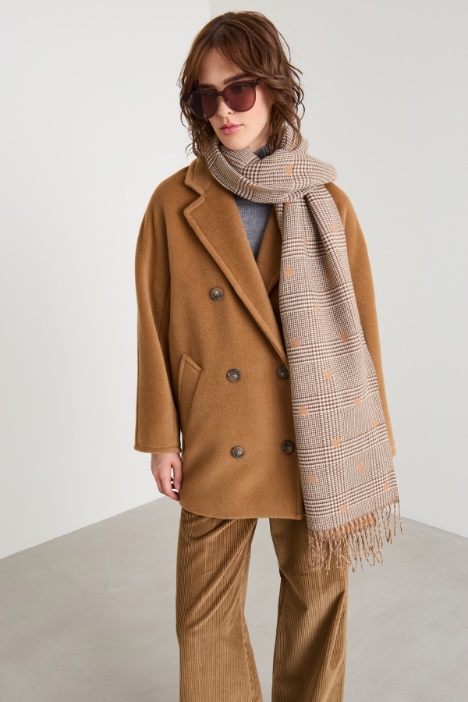 Patterned viscose stole Intrend