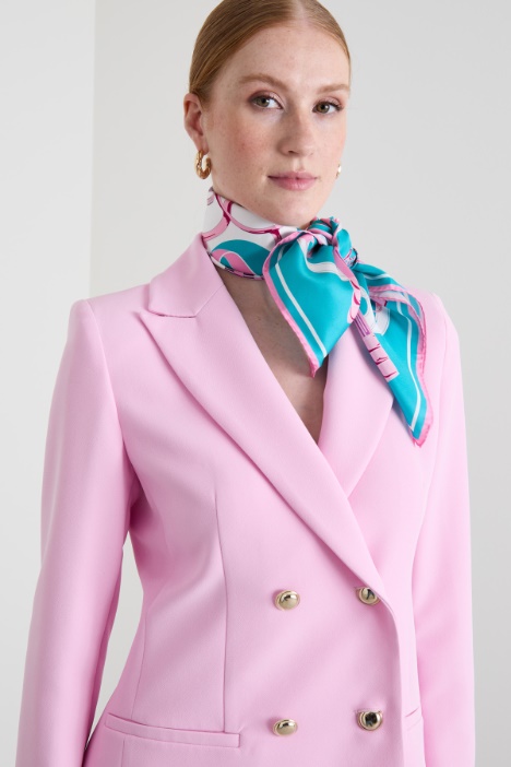 Foulard in twill di seta