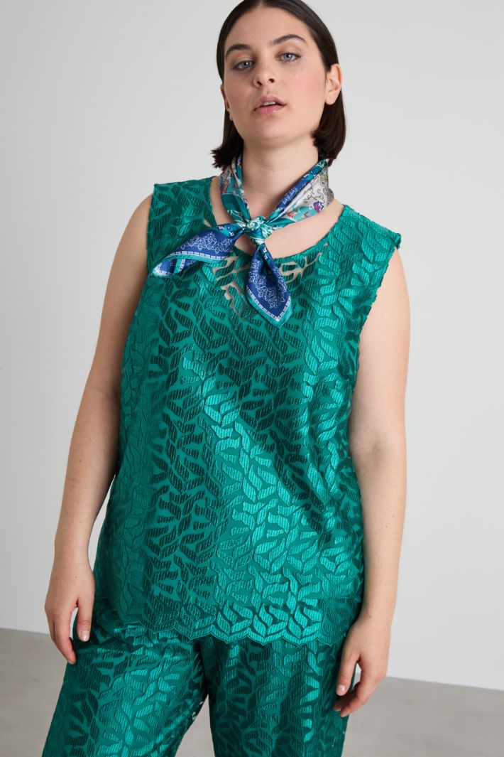 Silk twill scarf Intrend
