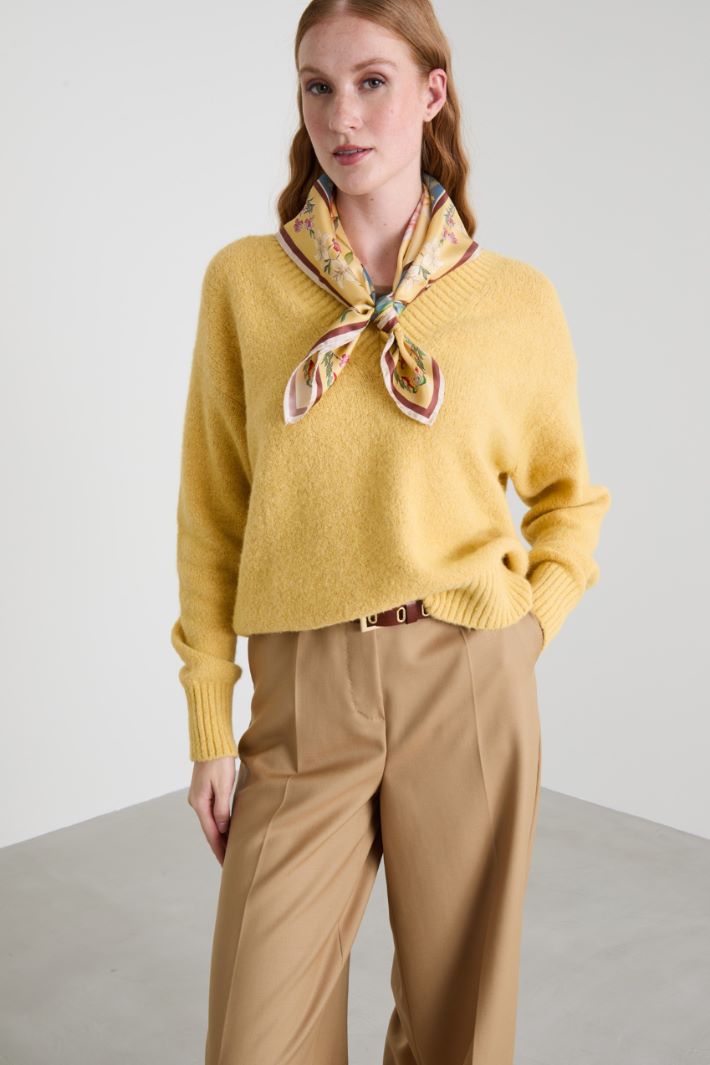 Silk twill scarf Intrend - 2