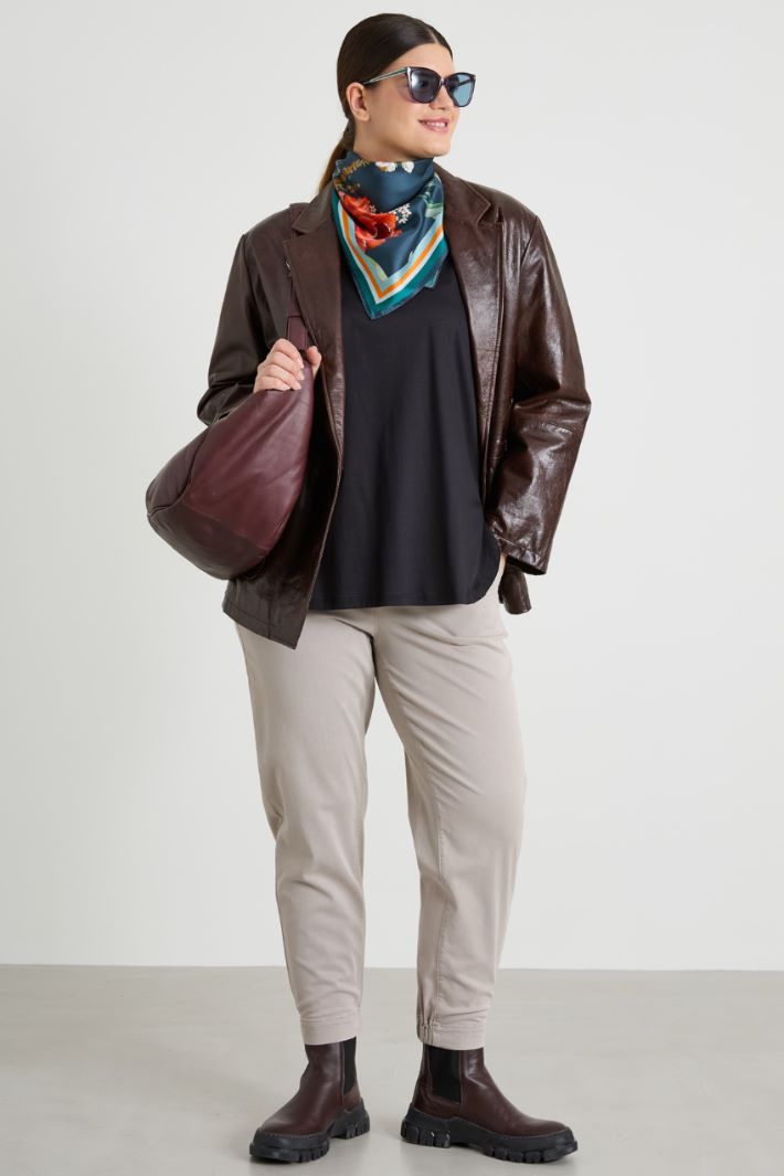 Silk twill scarf Intrend - 2