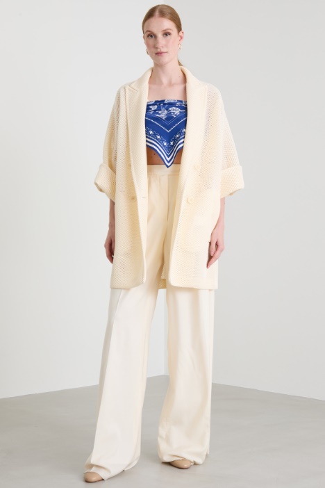 Foulard in twill di seta