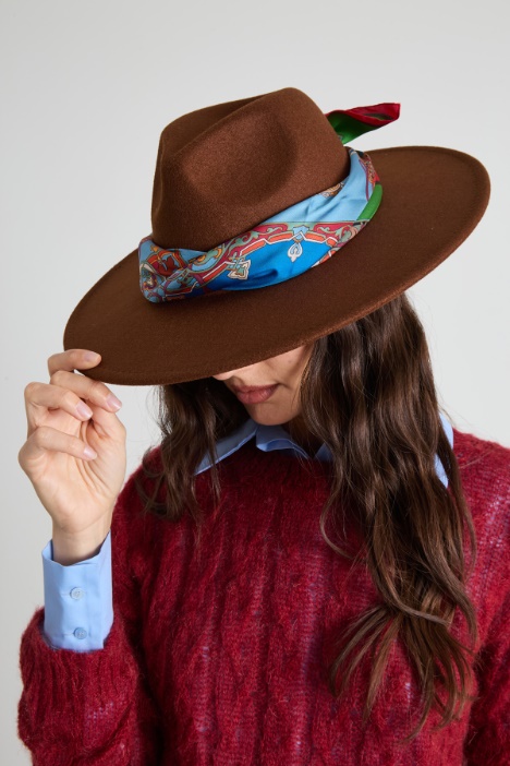 Foulard in twill di seta