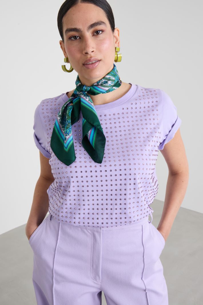 Silk twill scarf Intrend