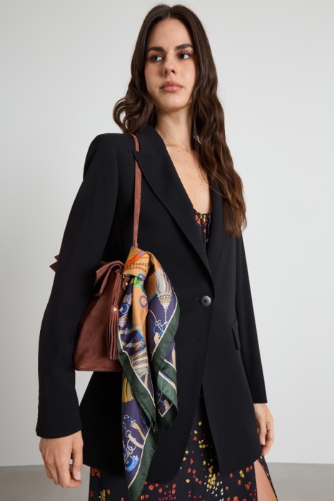 Foulard in twill di seta