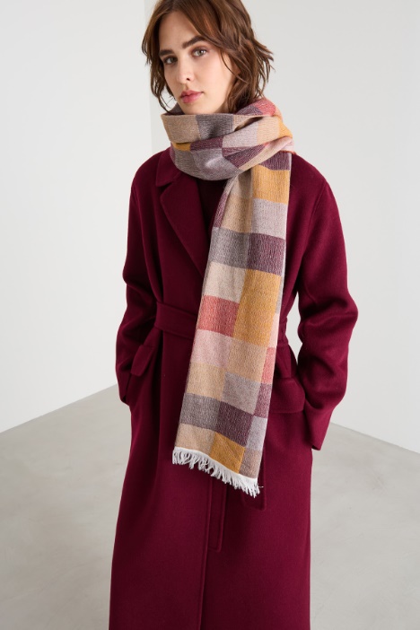 Wool blend stole Intrend