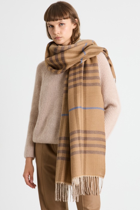 Yarn-dyed scarf Intrend