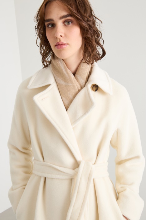 Sciarpa jacquard lamé