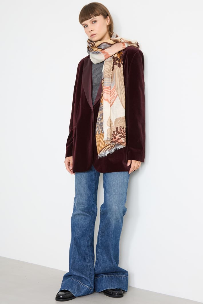 Printed stole Intrend - 2