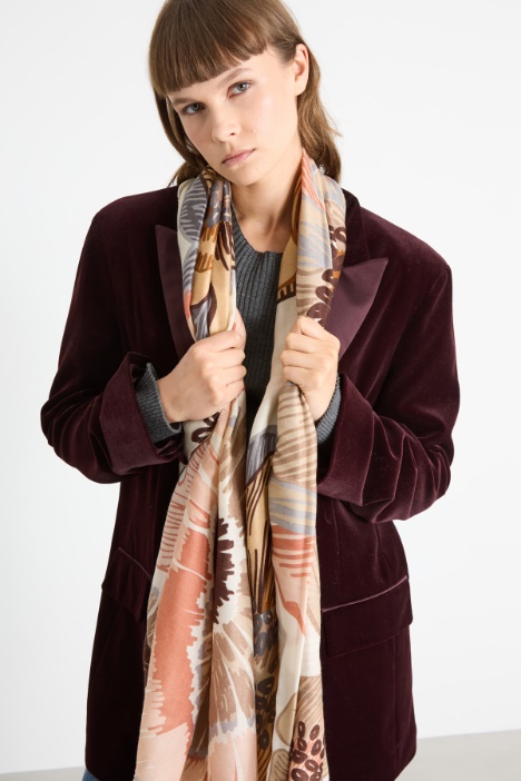 Printed stole Intrend