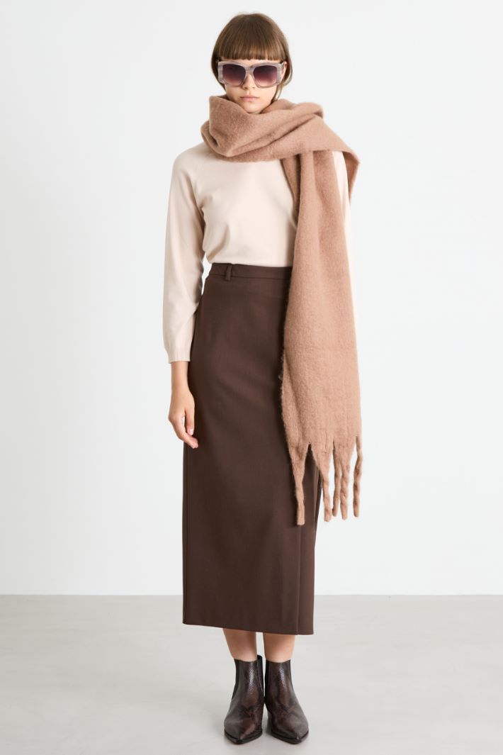 Fluffy scarf Intrend