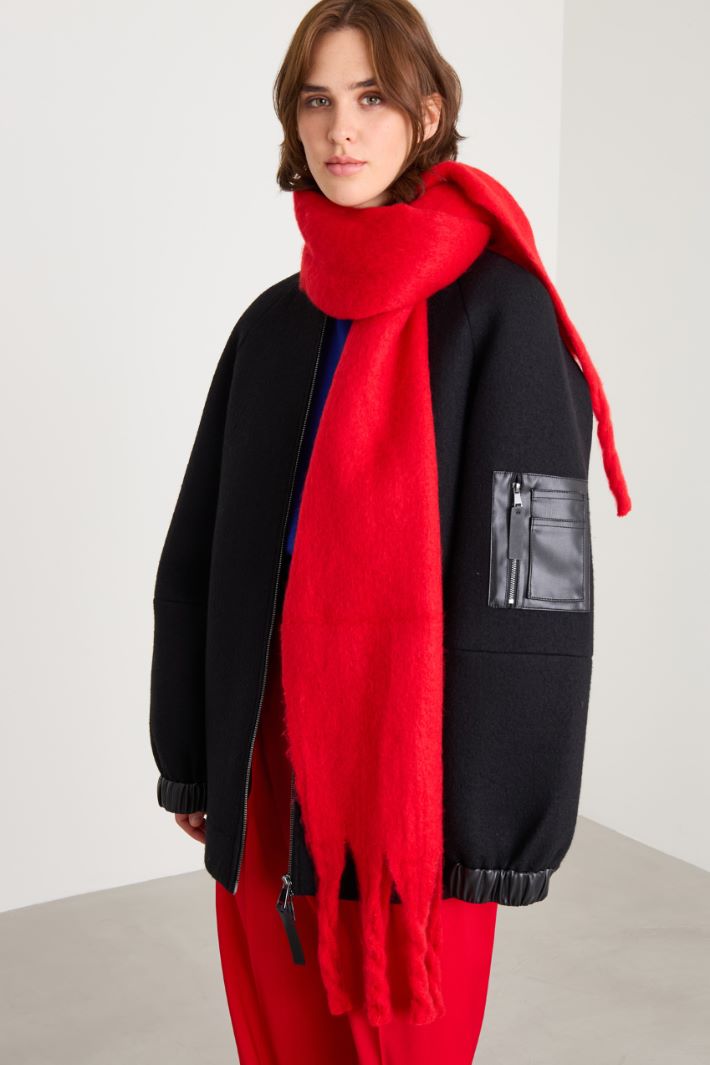 Fluffy scarf Intrend - 2