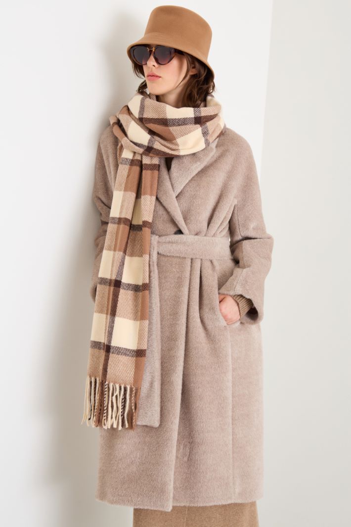 Soft fabric scarf Intrend - 2