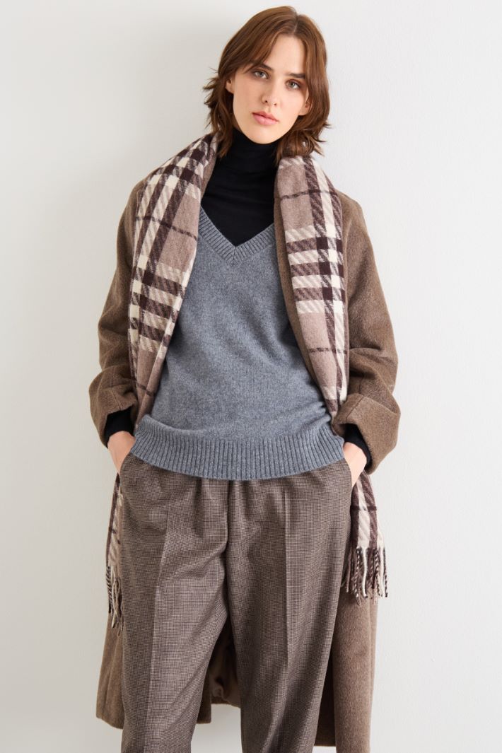 Yarn-dyed stole Intrend - 2