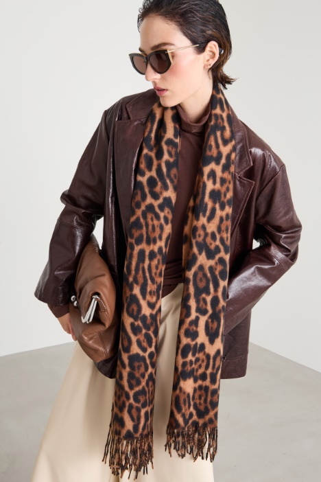 Animal print scarf Intrend