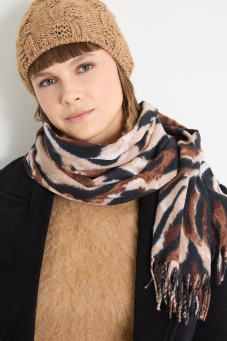 Animal print scarf Intrend