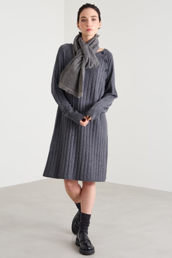 Houndstooth scarf Intrend - 2