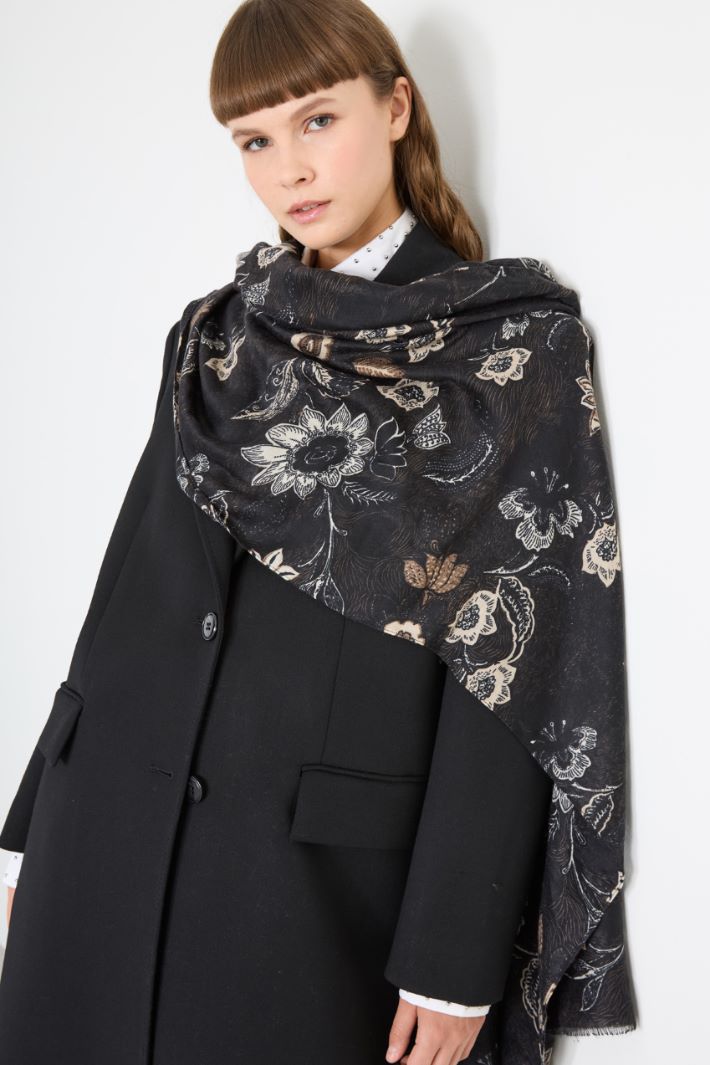 Printed stole Intrend