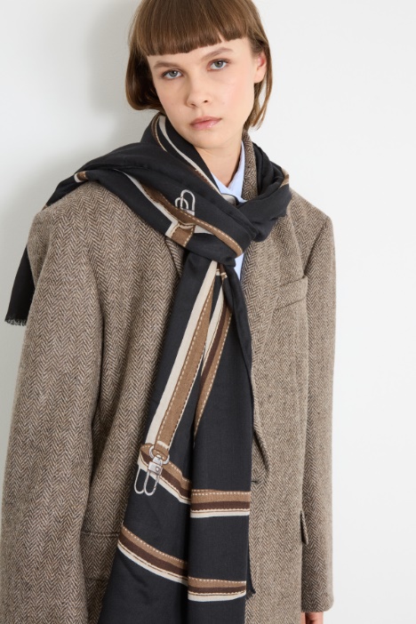 Printed stole Intrend