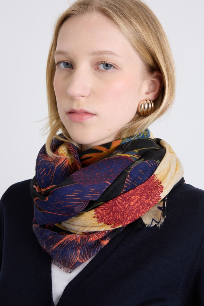Patterned stole Intrend - 2